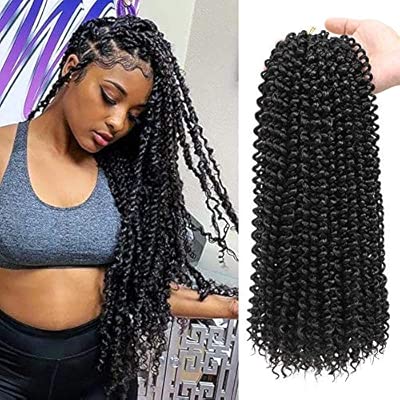 6pcs Passion Twist Crochet Hair 18 Inch Long Bohemian Braiding