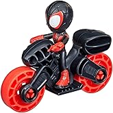Marvel Spidey and His Amazing Friends 2.5" Miles with Motorcycle Figure Set