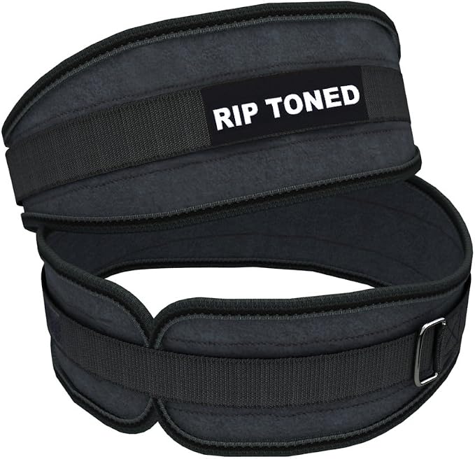 Rip Toned Weight Lifting Belt 4.5 Inch Workout Belts for