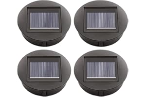 AQEENURA Replacement Solar Light Parts,Waterproof Solar Lanterns Replacement Accessories for Lanterns Outdoor (8CM/3.15 INCH 4PCS)