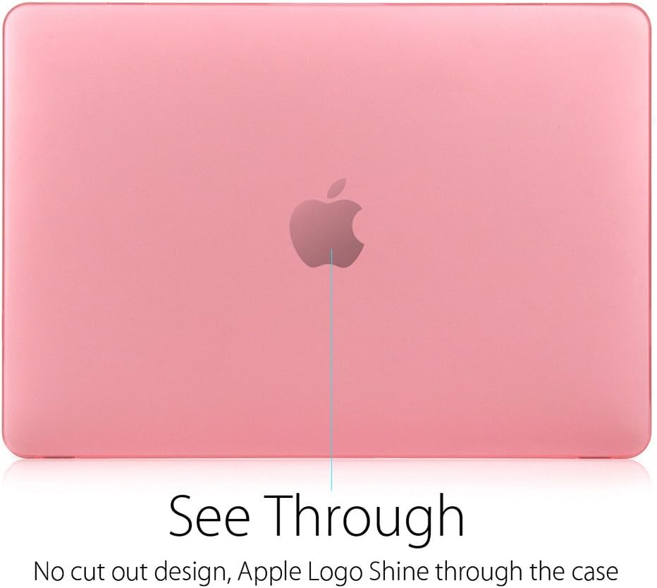 UESWILL Smooth Touch Matte Hard Shell Case Cover Compatible with MacBook 12 inch with Retina Display (Model: A1534) + Microfibre Cleaning Cloth - Image 4
