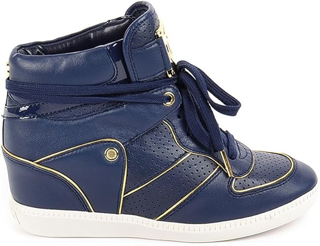 michael kors navy trainers