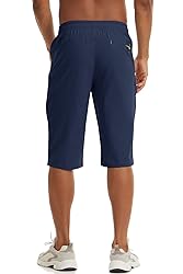 TACVASEN Sweat Shorts for Men with Pockets Soccer