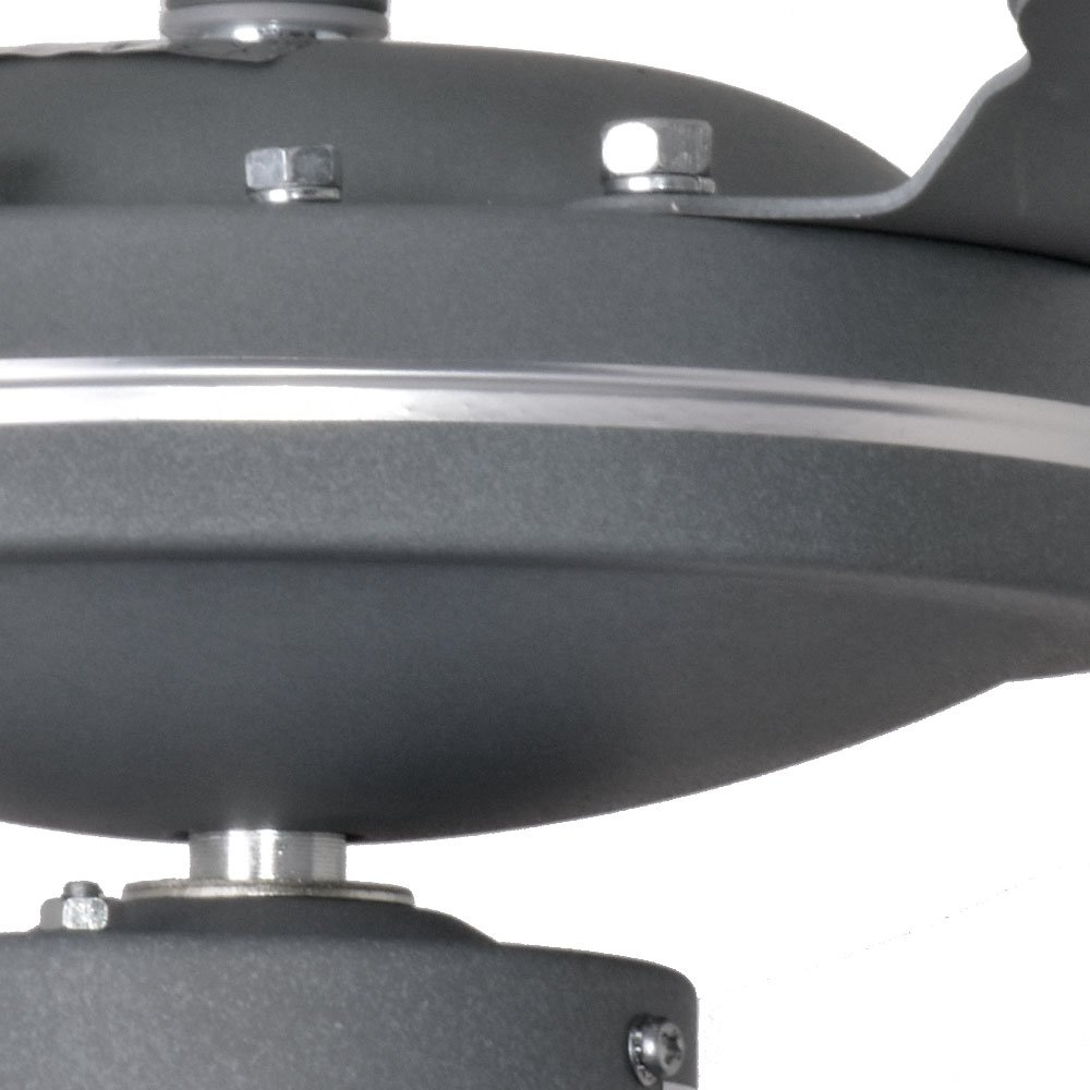 Decken Ventilator Raum Kühler Lüfter Blatt Silber Zugschalter 3 Stufen