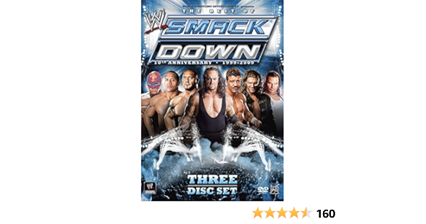 Amazon Com Wwe The Best Of Smackdown 10th Anniversary 1999 09 Rey Mysterio The Rock Batista The Undertaker Eddie Guerrero Edge John Cena Jeff Hardy Michael Cole Tazz Brock Lesnar Kurt Angle