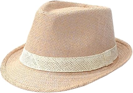 straw homburg hat