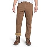 Weatherproof Vintage Fleece Lined Pants Men's - Regular Fit | Soft & Warm, Cold Weather Insulated Canvas Winter Pants for Men