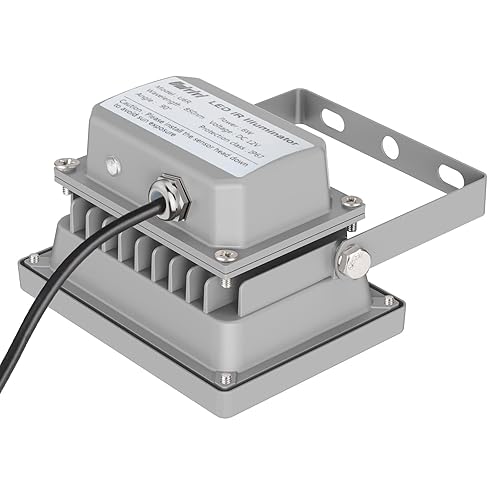 Univivi Infrared Illuminator, 850nm LEDs 90 Degree Wide Angle IR