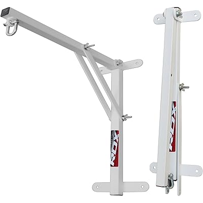 RDX Heavy 2FT Boxing Punch Bag Iron Wall Mount Bracket Punching MMA Training Hanger