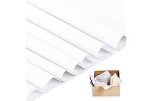 RETAINBRE 200 Pcs Acid Free Archival Tissue Paper Archival Packing No Acid Unbuffered Interleaving White Tissue Paper Bulk for Storing Clothes Textiles Jewelries (20×30 inch)