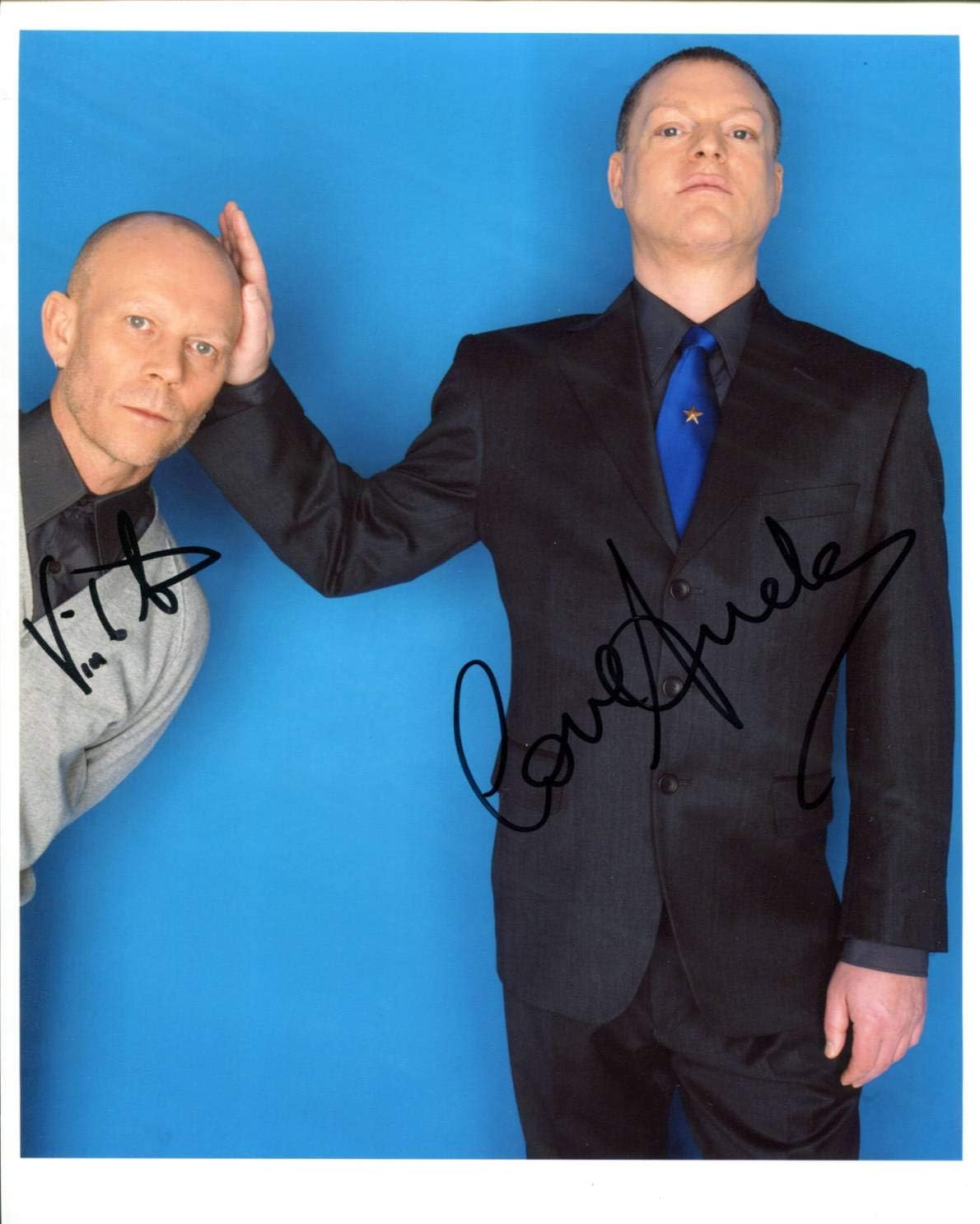 SUPERB ERASURE SIGNED 10 x 8 PHOTO + COA!!!
