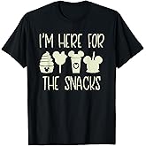 I'm Here for The Snacks, Snackgoals, Snacks Goals T-Shirt