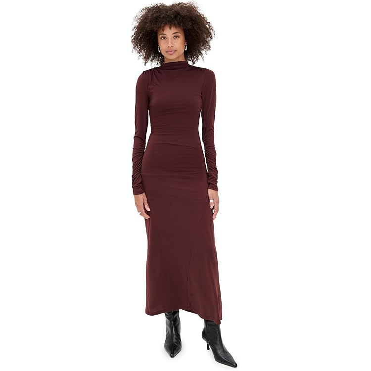 knee length dresses for ladies The Line by K Bexley Dress | Black | Size XL main image 0