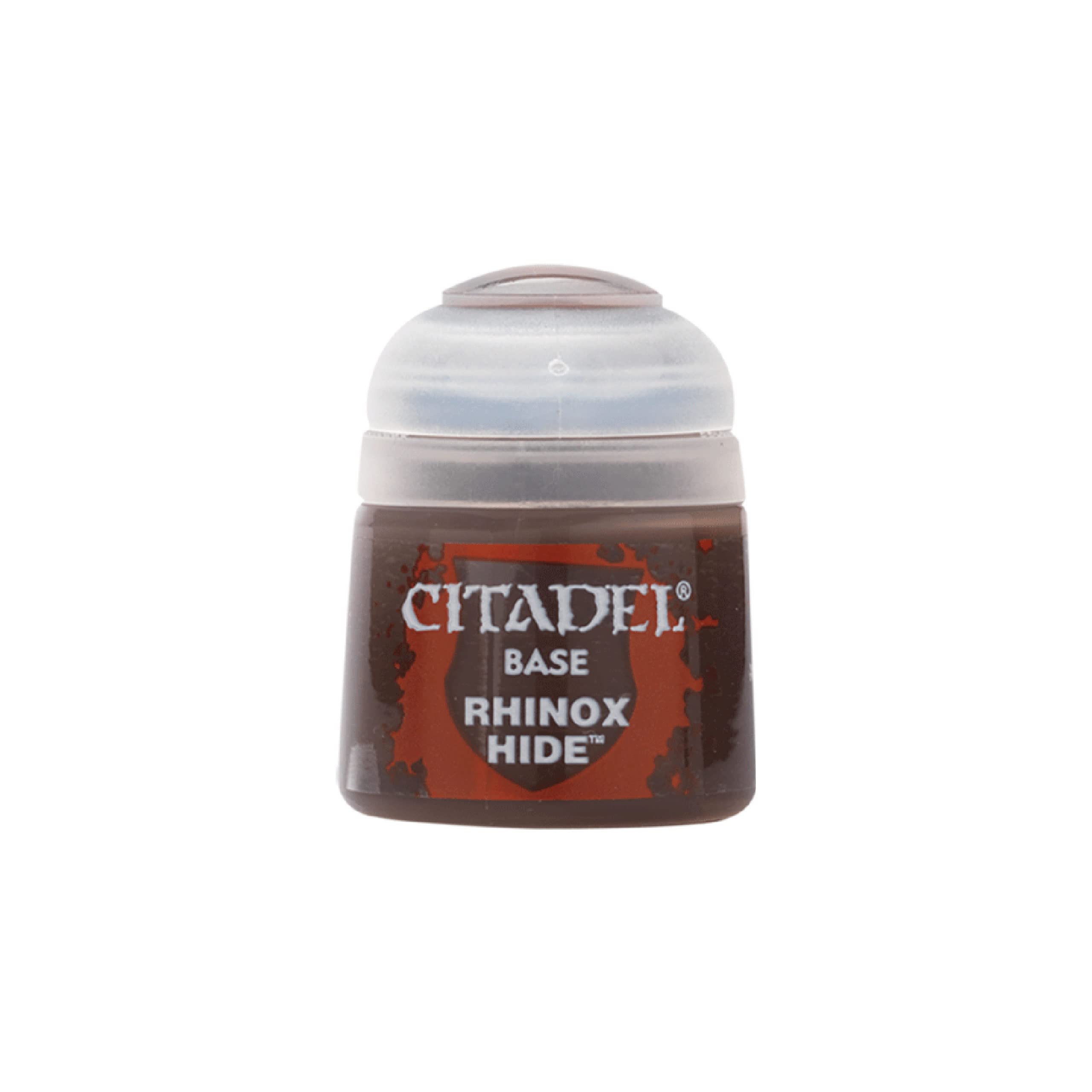 Games Workshop - Citadel Colour Base: Rhinox Hide (12ml) Paint
