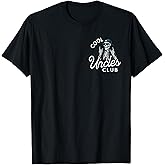Cool Uncles Club Shirt Funny Skeleton Uncle Men T-Shirt