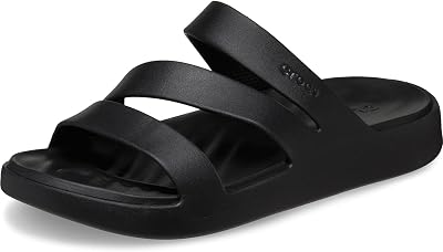 Getaway Strappy Sandale, Noir, Femme, EU 38-39