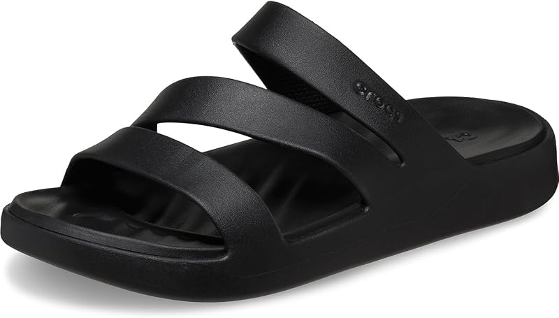 Getaway Strappy Sandalo, Nero, Donna, EU 38-39