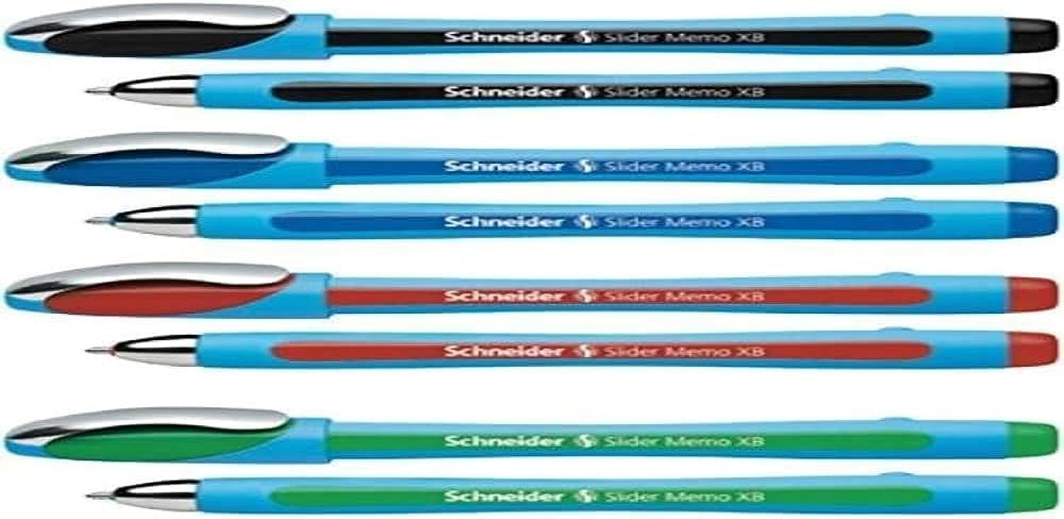 Schneider Slider Memo XB Ballpoint Pen - Black