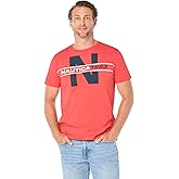 Nautica Men's Short Sleeve 100% Cotton Nautical Series Graphic Tee