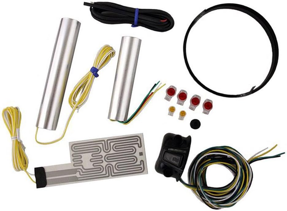 Heat Demon 212056 Black Right Mount Motorcycle Grip Heater Kit