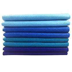 4pcs Thick 1.4mm Soft Felt Fabric Sheet Assorted