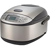 Zojirushi NS-TPC10XT Micom Rice Cooker &amp; Warmer (with PFAS-Free Nonstick), 5.5-Cup, Stainless Brown