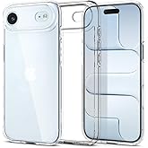Spigen for iPhone Air Case, Ultra Hybrid [TPU Covered Camera Control] [Anti-Yellowing] [No Magnet Ring] - Crystal Clear