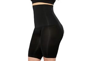 SHAPERMINT All Day Every Day High Waisted Shaper Shorts - Shapewear Women Tummy Control Underwear, Body Shaper for Women