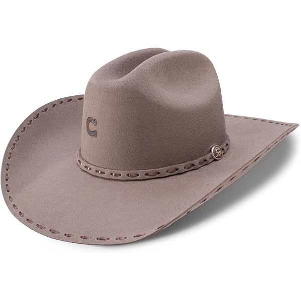 Charlie 1 Horse Hat Womens Charlie 1 Horse X Lainey Wilson Songbird - Chocolate Wool Felt, 4 Brim, 4 3/4 Crown Western Hat