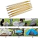 Deruicent Tent Pole 2 PCS Aluminum Alloy Tent Rod Replacement Accessories for Hiking Camping