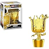 Funko Pop Marvel: Marvel Studios 10 - Groot (Gold Chrome) Collectible Figure, Multicolor
