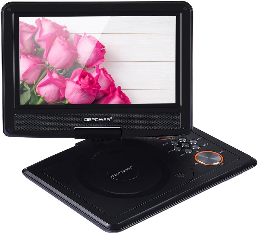 DBPOWER® New 9.5" Portable DVD Player, 3 Hour Amazon.co.uk Electronics