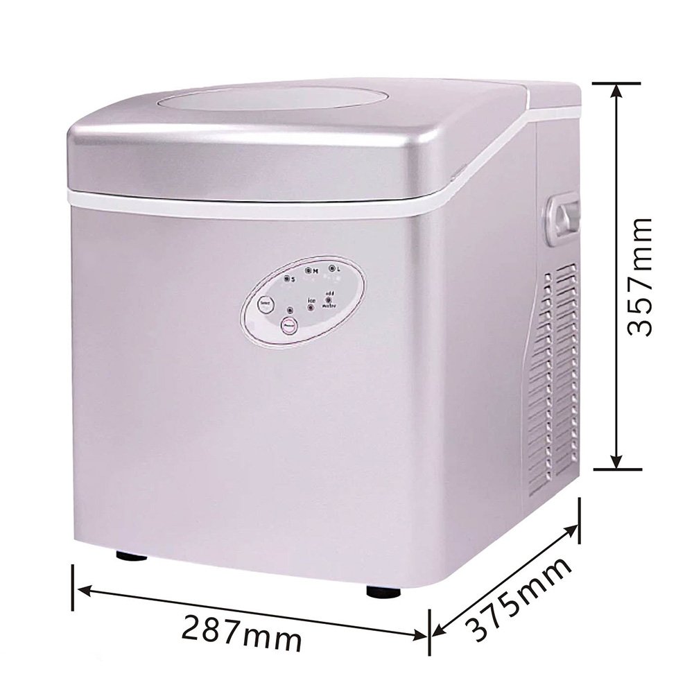 Amazon.es: LIQICAI Maquina Hielo Maquina De Hacer Hielo 12 Kg / 24 ...