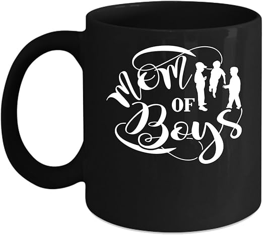 mom of boys mug