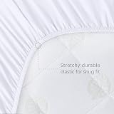 SPRINGSPIRIT Waterproof Moses Basket Mattress Protector 2 Pack 78x43cm view 4