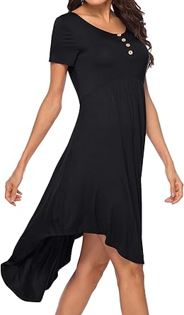 loose scoop neck dress