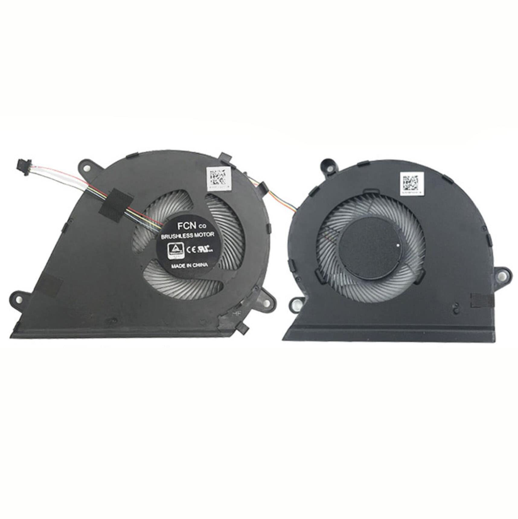 Fleshy Leaf New CPU+GPU Cooling Fan Compatible with ASUS Mars15 VX60 VX60GT VivoBook K571 K571GT-EB76 X571G F571G Series DFS2000054M0T OFMOG DFS2000054LOT OFMOF