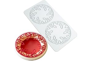 Hollow Leaf Silicone Mold Chocolate Candy 3D Hollow Leaf Candy Mold Food Cooking Meals Decorations Fondant Mold Polymer Clay 