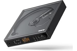 FiiO DM15 R2R Portable CD Player, HiFi USB DAC and Bluetooth 5.4 Transmitter, HD Display, 3.5mm and 4.4mm Balanced Output, 7-