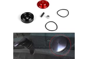 RASTP Aluminum Car Rear Wiper Delete Kit Block Off Plug Cap for Honda Waterproof Car Accessories