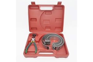 JIANEEXSQ Auto Piston Compressor Set Car Engine Piston Ring Compressor Pliers Set Repair Tools Kit