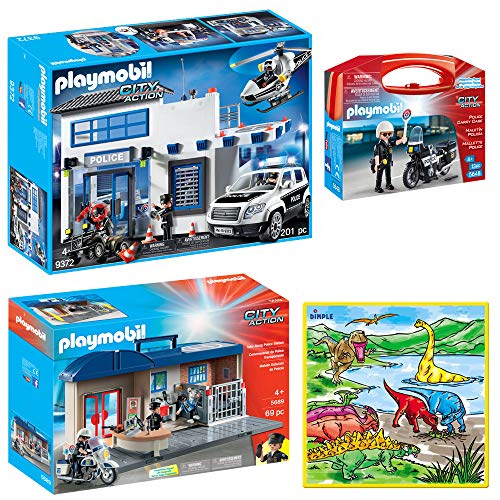 Playmobil Police Mega Playset with Station, Carry Ghana Ubuy