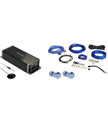 &TEAM スターターキット　k Amazon.com: KICKER Amplifier and Amp Kit Package of 2 Items