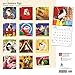 2017 Monthly Wall Calendar - Guinea Pigs
