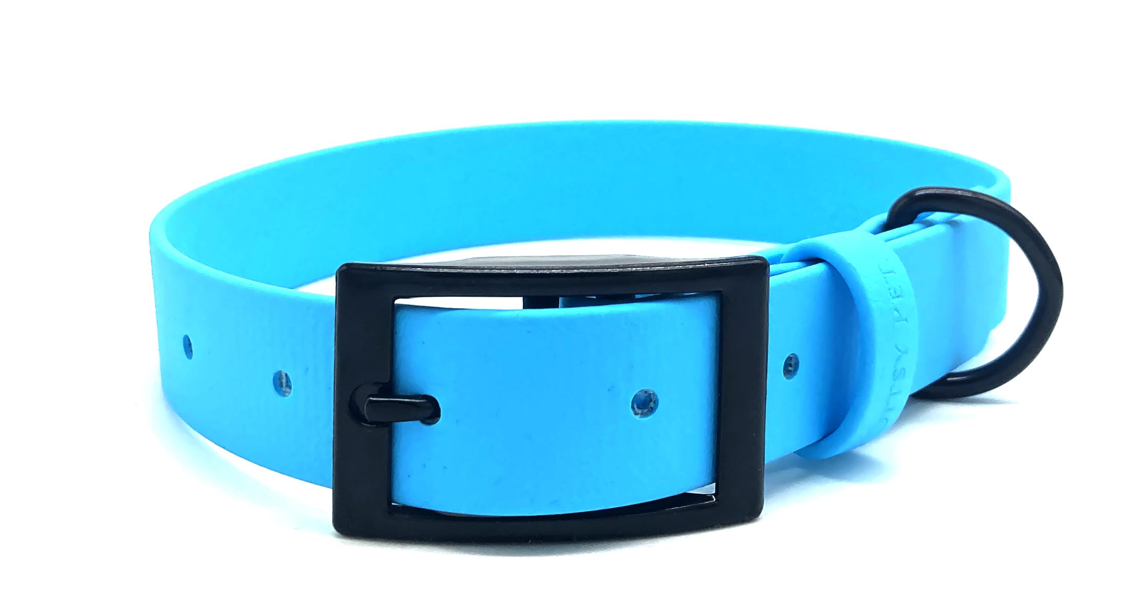 Waterproof Biothane Dog Collar Blue S