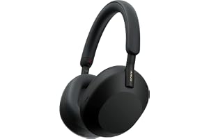 Sony WH-1000XM5 Premium Noise Canceling Headphones, Auto NC Optimizer, 30-Hour Battery, Alexa Voice Control, Black