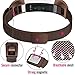 Oitom for Fitbit Alta HR Accessory Bands and for Fitbit alta Metal Band, Large 6.7