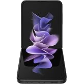 Samsung Galaxy Z Flip3 5G, 128GB, Phantom Black - Unlocked (Renewed)