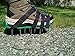 Lawn Aerator Sandals, LawnPro Aeration Shoes With 4 Straps, Metal Buckles, Steel Spikes, Heavy Duty Durable Wear, Essential Accessory To Easily Aerate, Effective Solution To Aerating Your Lawn Or Yard