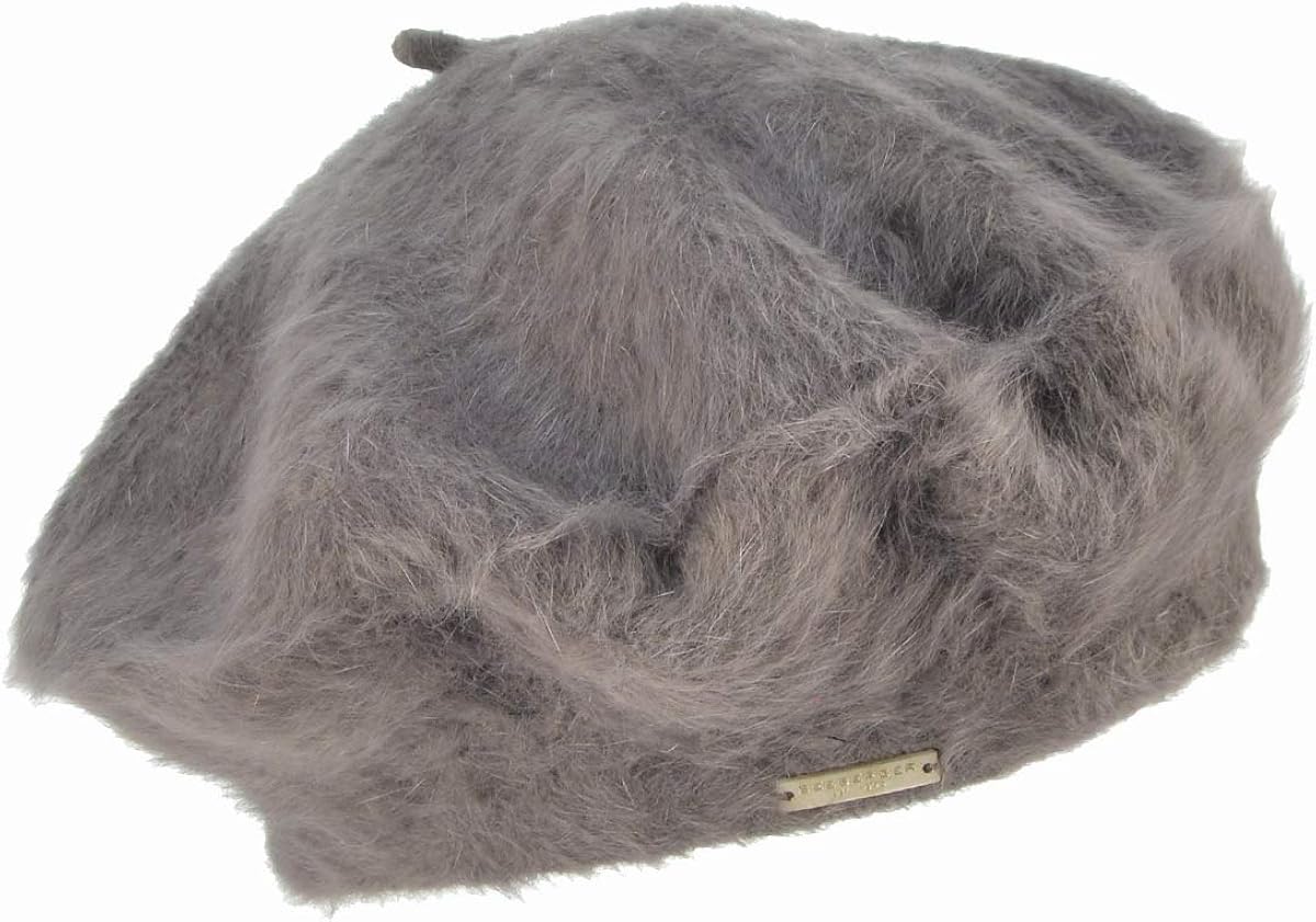 angora beret hat